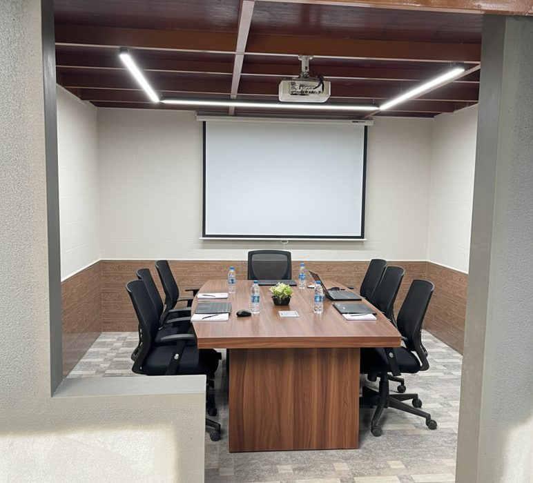 Corporate meeting room at Marutham Villa